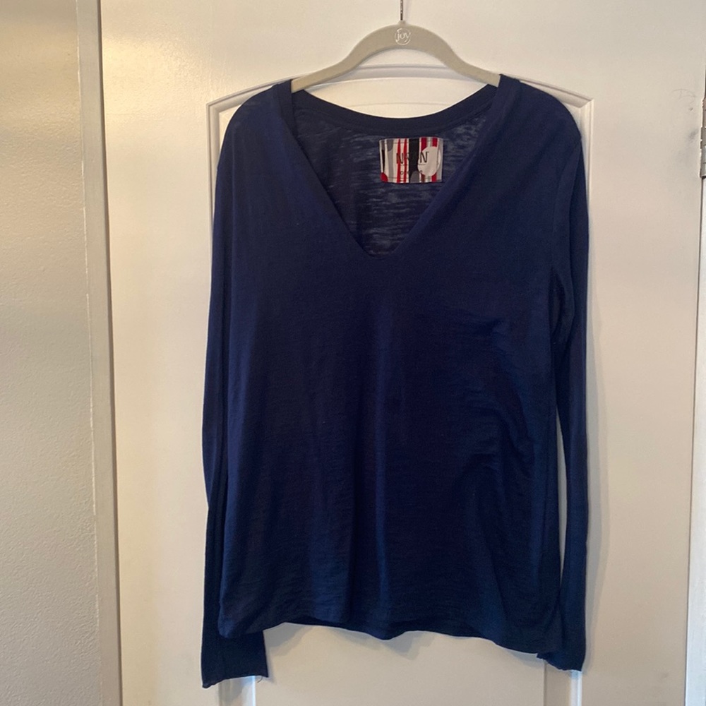 Nation navy top